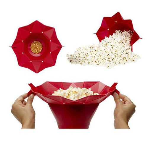 Bol Plegable para Palomitas de Microondas