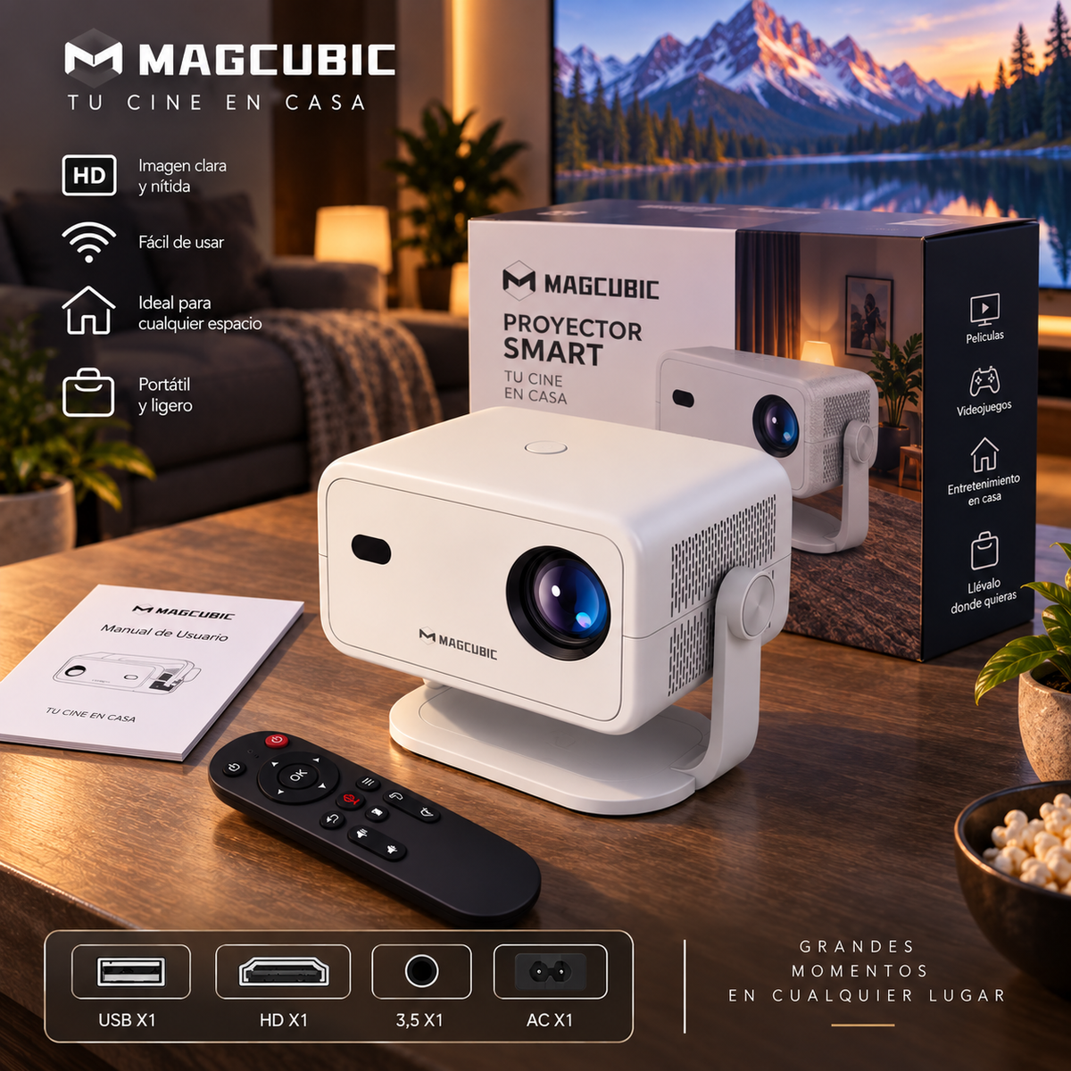 MAGCUBIC L018 PROYECTOR