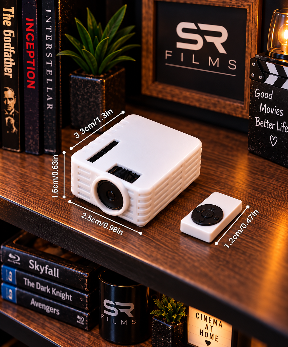 Miniatura de Proyector Vintage — Decoración para Cinéfilos