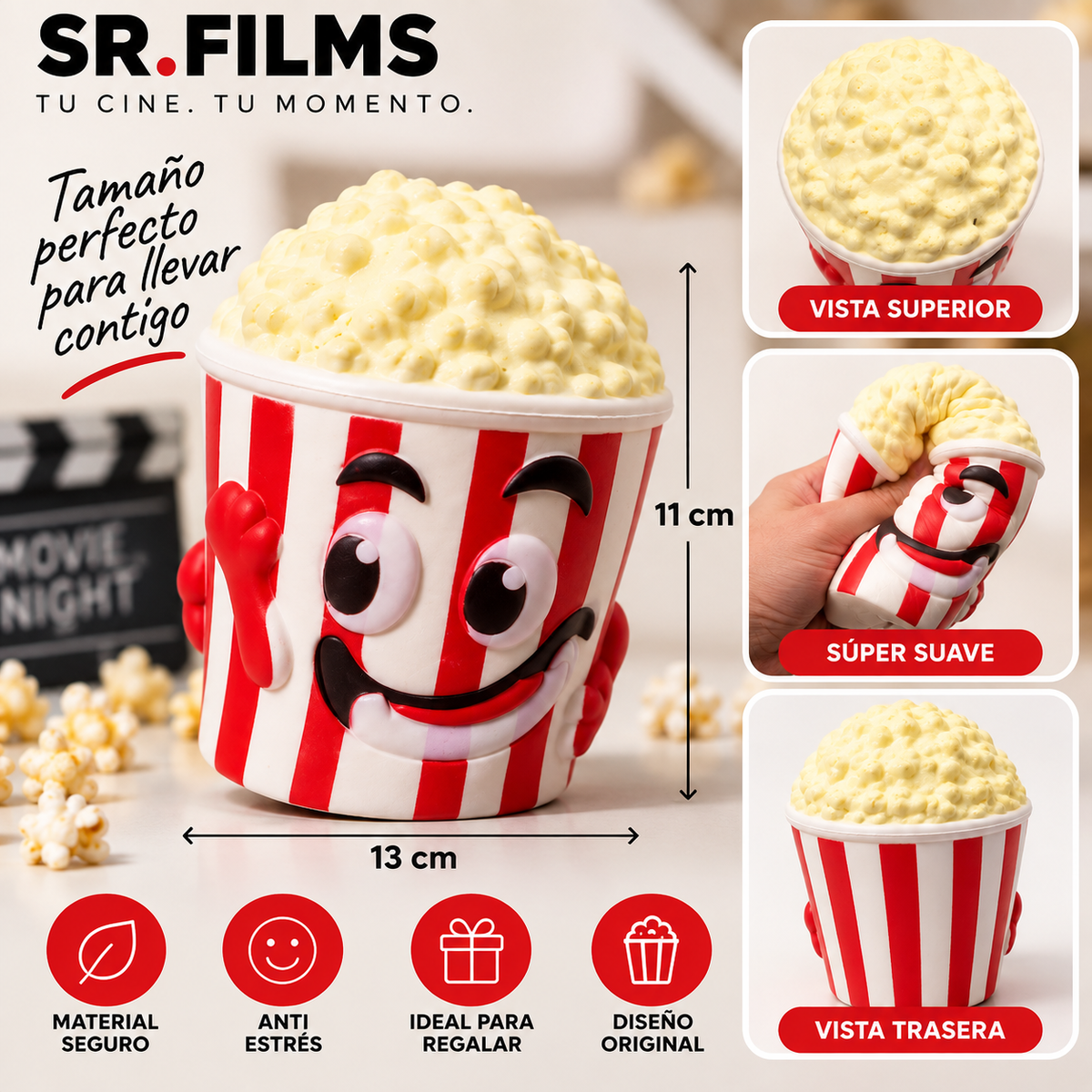 SQUISHY PALOMITAS ANTI ESTRÉS