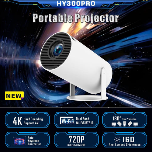 Proyector HY300 Pro para cine en casa