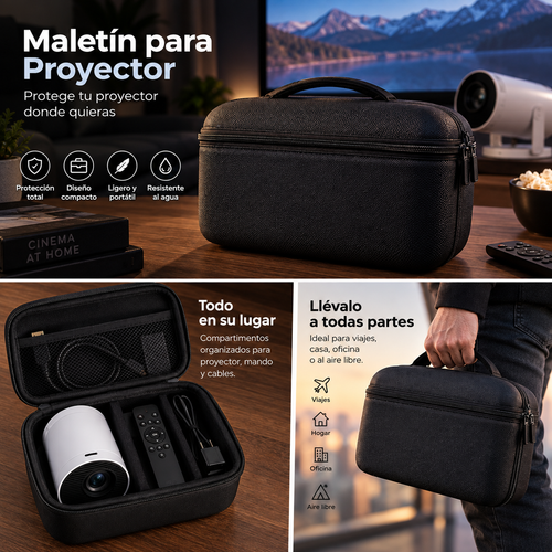 Maletín para proyector